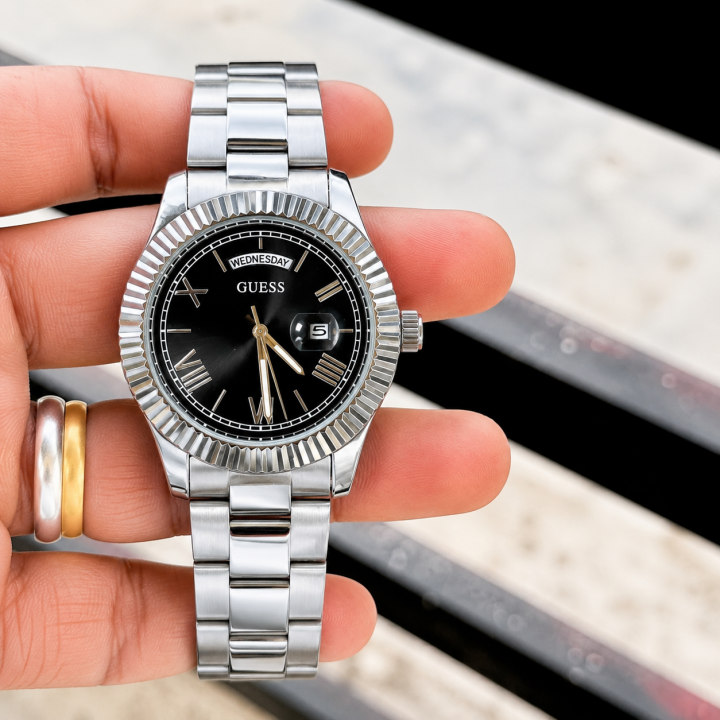 Gues s Day Date Mens Watch