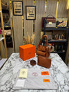 Herme_s Picotin Pouch Hand Bag Including Horse Charm Original Box And Dust Bag (Brown)