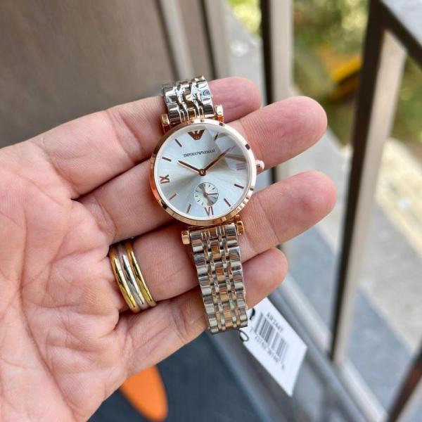 Emporio  arma_i classic  lady 382 two tone white