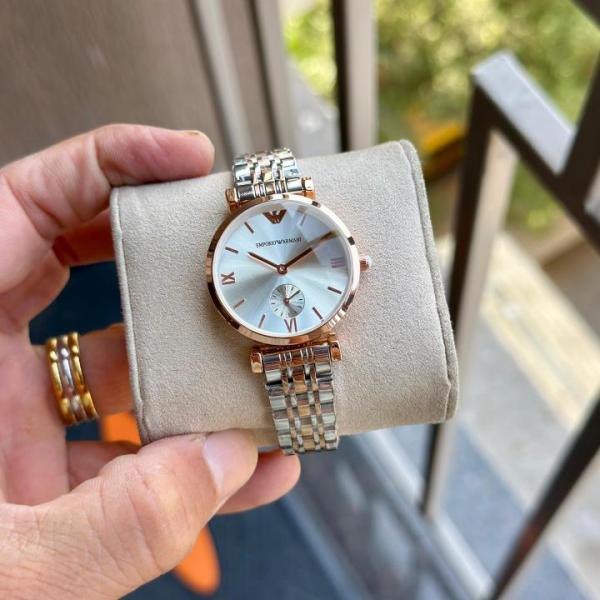 Emporio  arma_i classic  lady 382 two tone white