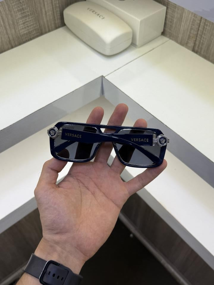 Versac e 4399 Navy Blue Silver