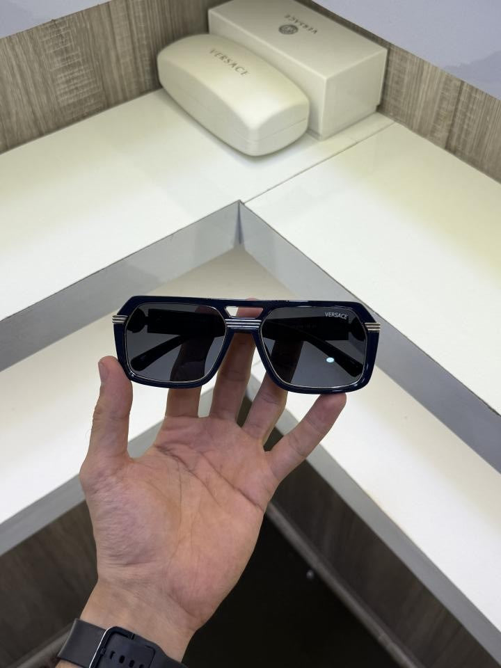 Versac e 4399 Navy Blue Silver