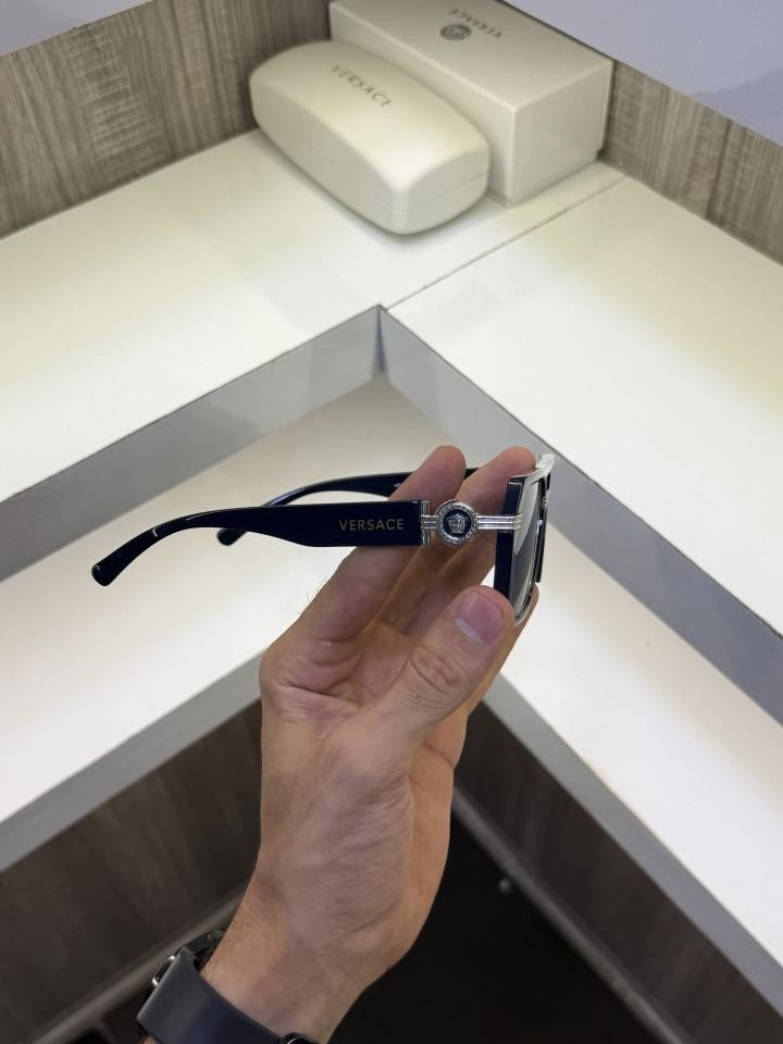Versac e 4399 Navy Blue Silver