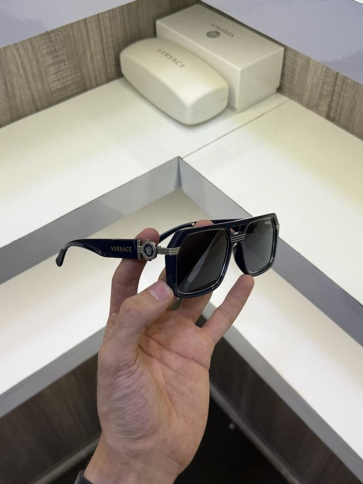 Versac e 4399 Navy Blue Silver