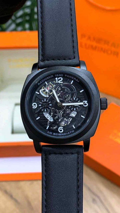 PANERAI LUMINOR ALL BLACK SKELETON F137