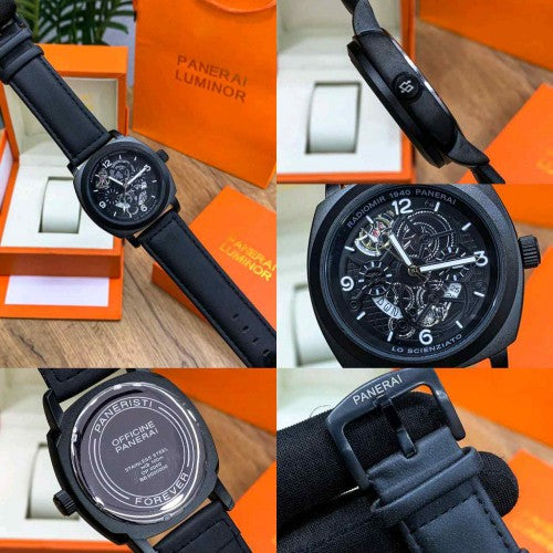 PANERAI LUMINOR ALL BLACK SKELETON F137