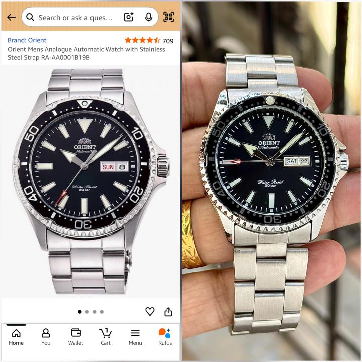 Orien_t Kamasu Mako RA-AA0004E Automatic silver -black