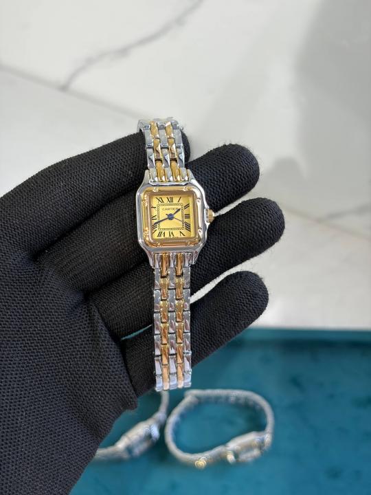 Cartie panther de lady two tone gold 411