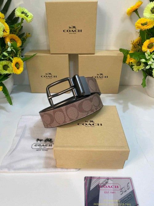 COACH_PREMIUM REVERSE MEN BELT WID OG ACCESSORIES 265