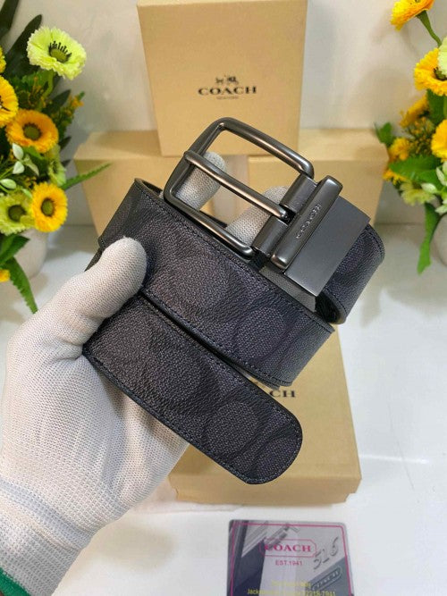 COACH_PREMIUM REVERSE MEN BELT WID OG ACCESSORIES 266