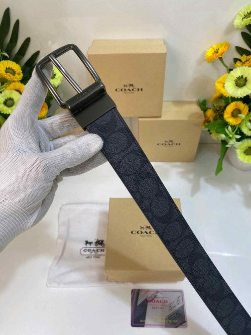 COACH_PREMIUM REVERSE MEN BELT WID OG ACCESSORIES 266