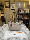 Michael_Kors Jet Set Tote Bag Large Logo Tote Bag With Dust Bag (Beige) (100825)