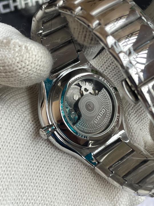 Rad0 Round Automatic Silver White Dial AT445