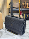 Coac_h Klare Signature Embossed Crossbody Bag With Box And Dust Bag (Black)