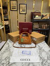 Gucc_i Softbit Medium Top Handle Bag With Double Box And Dust Bag (Brown-161)