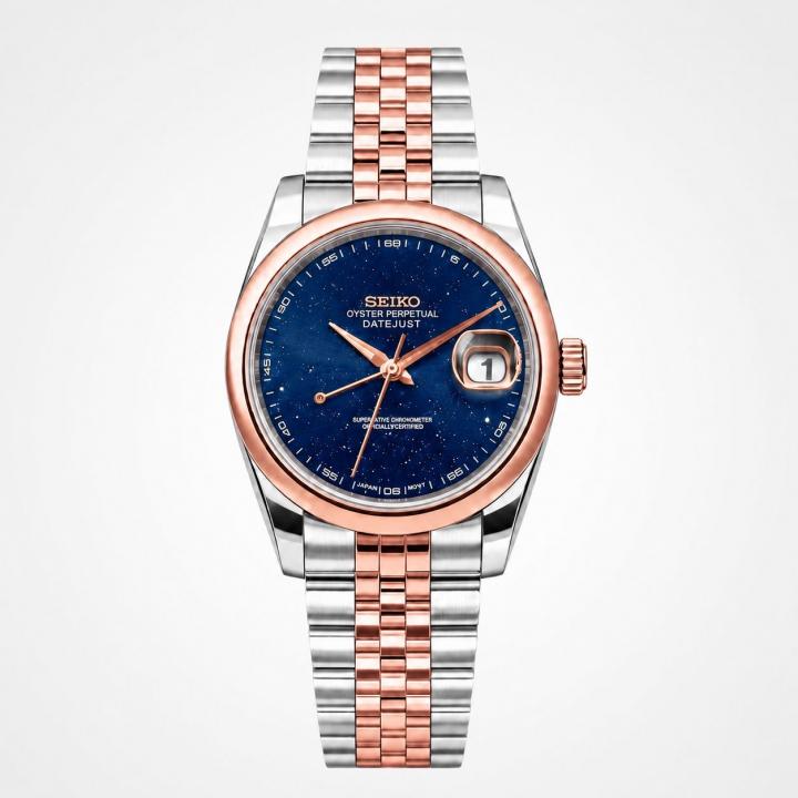 Seiko Oyster Perpetual Galaxy Twotone Rosegold