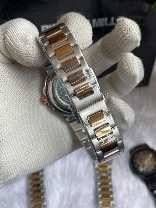 Pate K Philippe Automatic Copper Two Tone Black Dial AT446
