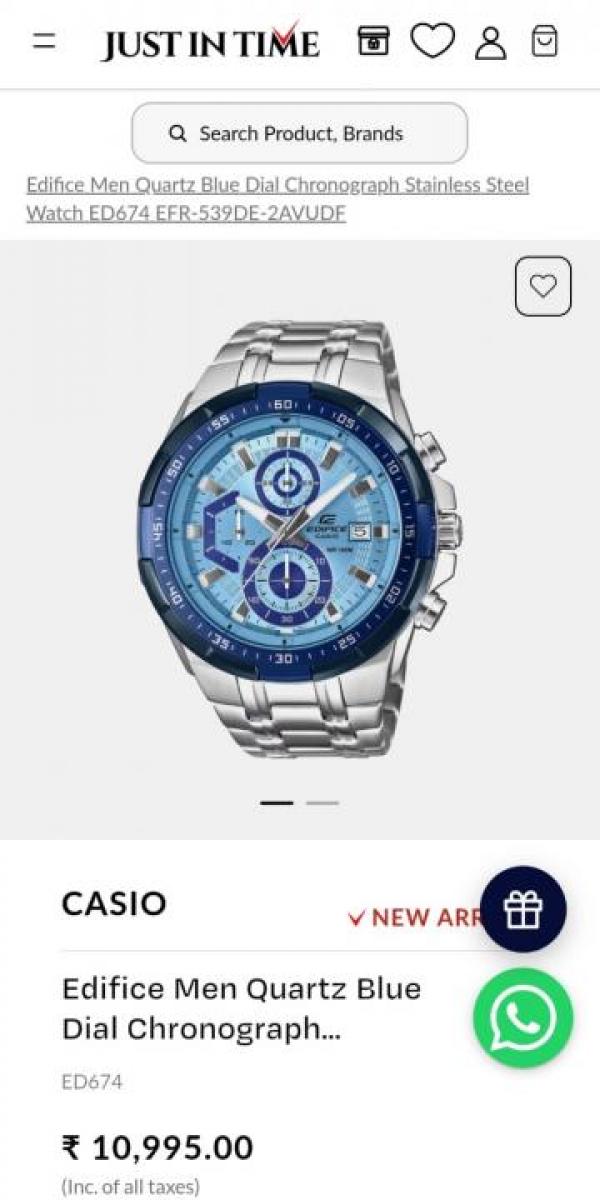 EDIFICE WATC M-262