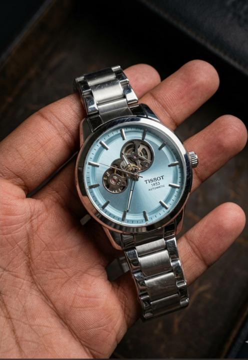 TISSO T AUTOMATIC POWERMATIC SILVER TIFFANY 445
