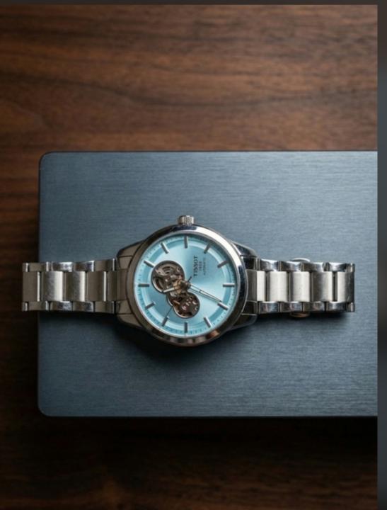 TISSO T AUTOMATIC POWERMATIC SILVER TIFFANY 445