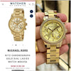 MICHAEL KOR S RITZ CHRONOGRAPH GOLD 450