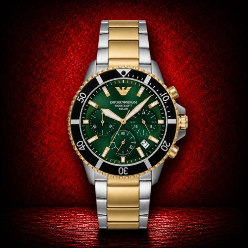 Authentic Grade Emporio arma Stainless Steel Chronograoh Watch