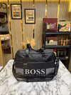 Hugo Bos_s Urban Weekender Travel Duffle Bag (BS0865-B)(Black)