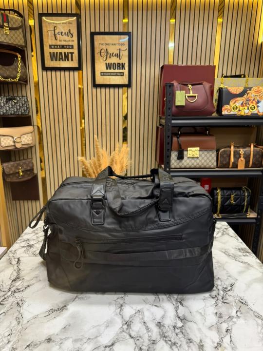 Hugo Bos_s Urban Weekender Travel Duffle Bag (BS0865-B)(Black)