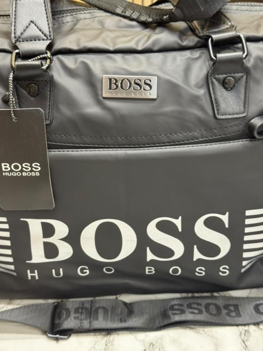 Hugo Bos_s Urban Weekender Travel Duffle Bag (BS0865-B)(Black)