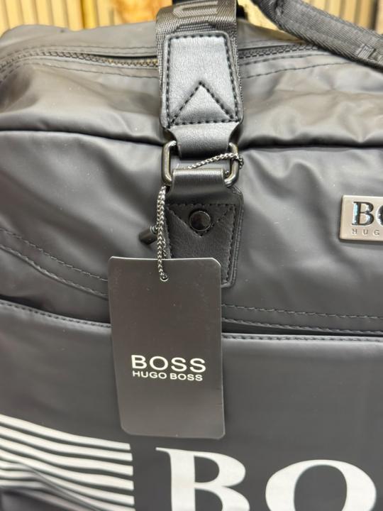 Hugo Bos_s Urban Weekender Travel Duffle Bag (BS0865-B)(Black)