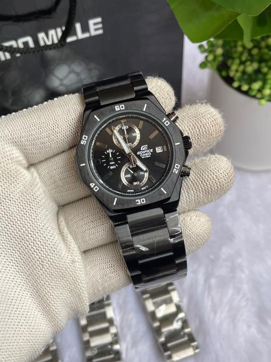 Casio Edifice 640D Full Black AT443