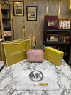 Michael Kor_s Maeve Shoulder Bag With Box  And Dust Bag Including Carry Bag (Pink)