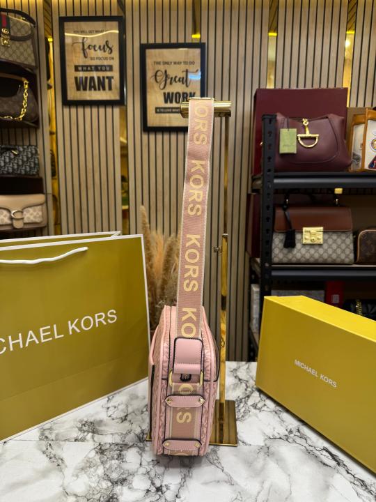 Michael Kor_s Maeve Shoulder Bag With Box  And Dust Bag Including Carry Bag (Pink)