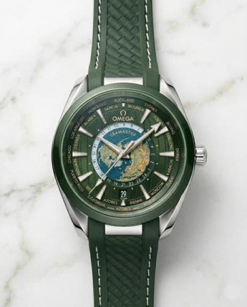 Omega seamaster globe quartz