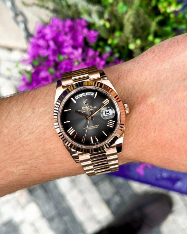 ROLE_X DAY DATE ROSE OMBRE AUTOMATIC HEAVY 459