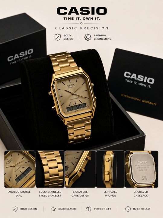 Casio Vintage AD270 AQ-230A-2A1MQYDF