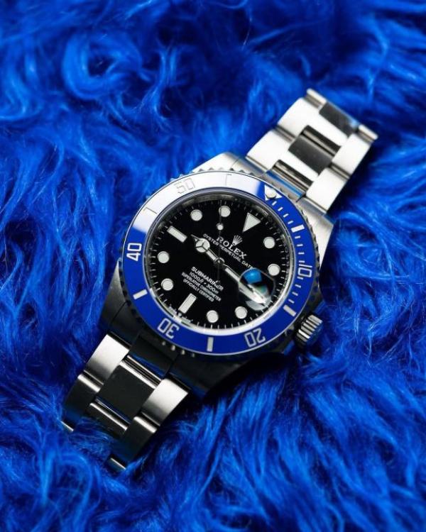 ROLE X SUBMARINER SILVER BLUE BLACK AUTOMATIC HEAVY 473