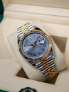 Role_x Oyster perpetual Date Just Automatic Gold heavy 480