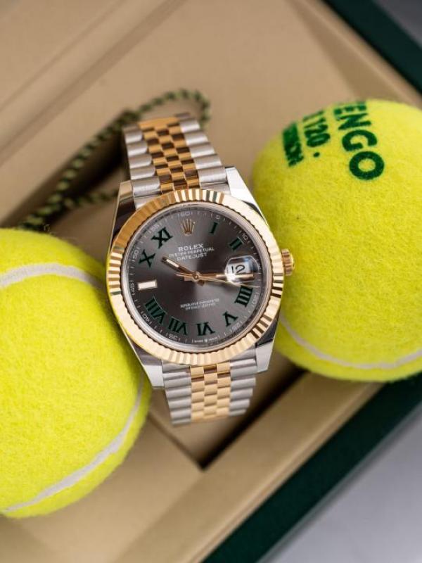 Role_x Oyster perpetual Date Just Automatic Gold heavy 480