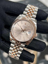Role_x Oyster perpetual Date just Automatic Copper 482