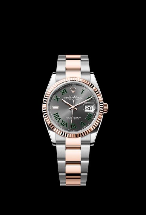 Role_x Oyster perpetual Date just Automatic TT ROSE OYSTER 489