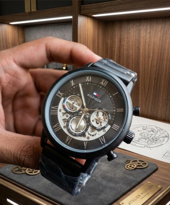 TOMMY HILFIGE_R LEGEND SERIES CHRONOGRAPH SKELETON QUARTZ 120