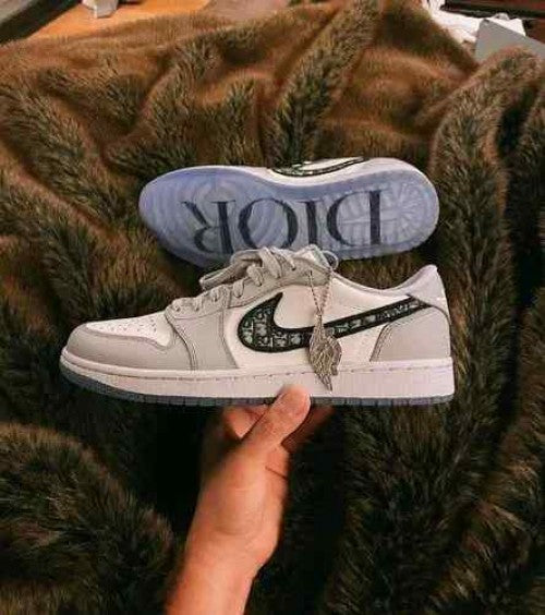 Nikee Air Jordan retro 1 Low X Diorrr SEMI UA