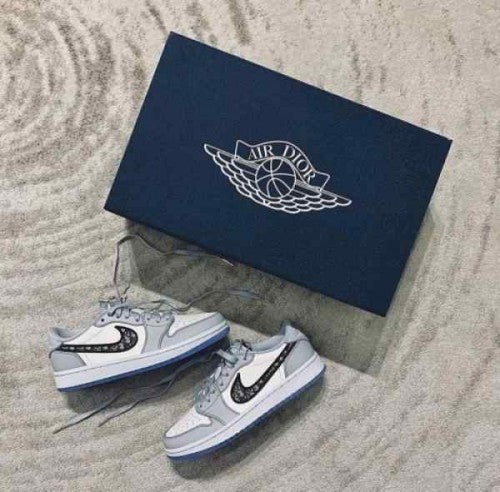 Nikee Air Jordan retro 1 Low X Diorrr SEMI UA