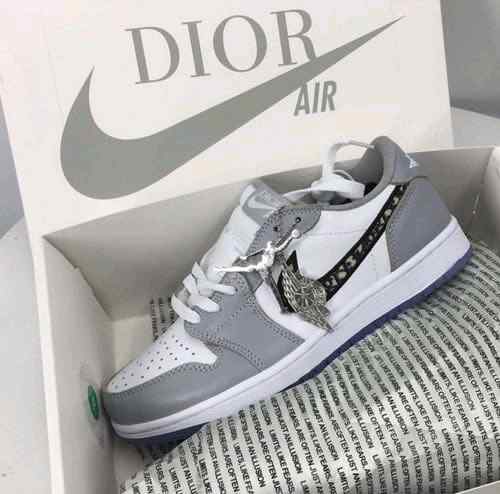 Nikee Air Jordan retro 1 Low X Diorrr SEMI UA