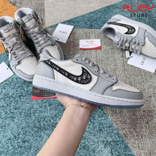 Nikee Air Jordan retro 1 Low X Diorrr SEMI UA
