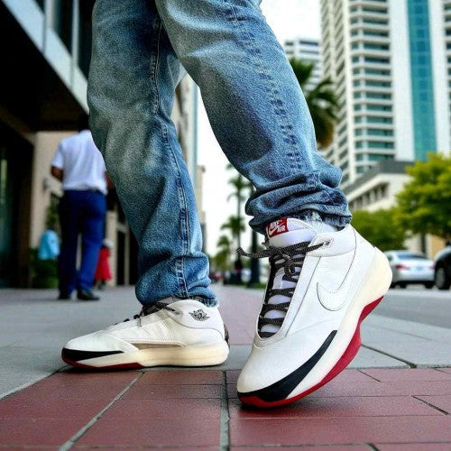 Nikee Air Jordan 40 Chicago Sail Varsity Red