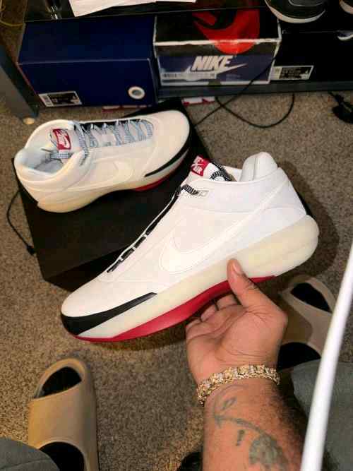 Nikee Air Jordan 40 Chicago Sail Varsity Red