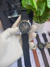 Tommyy Hilfiger Automatic Silicon Belt Black Silver Black AT145
