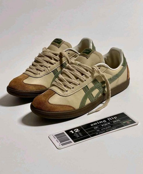 Onitsukaa Tiger Tokuten Beige Green fix